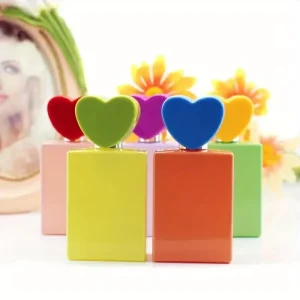 30ml 50ml Colorful Square Glass Perfume Bottle Atomizers Hypoallergenic Travel Spray Bottles for Cosmetics