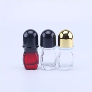 30ml 50ml Roll on Glass Men Body Perfume Roller Bottle for Body Care