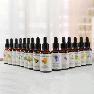 30ml Factory Cool Mist Ultrasonic Humidifier Aroma Lavender Water soluble Fragrance Oil Drop Bottle Private Label
