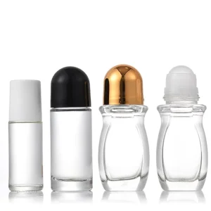 30ml Glass Roll-On Perfume Deodorant Bottle 50ml Roll-On Bottle for On-The-Go Use