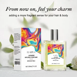 30ml OEM ODM Women’s Perfume Jasmine Fragrance Body Hair Perfume Elegant Long Lasting Body Perfume Mist Customized Logo