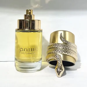 30ml Unisex Arabic Perfume Bottles with Snake Lid and Gold Black Pump Sprayer Exquisite Perfume Bottles with Custom logo and Box