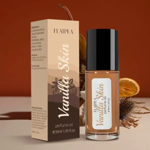 30ml Vanilla Coconut Formal Roll On Perfume Long Lasting Floral Fragrance Natural Alcohol Free Unisex Sustainable