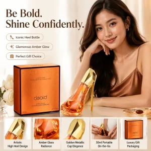 30ml Women Woody Perfume Shining Tender High Heeled Perfume Long Lasting Fragrance Gift Set