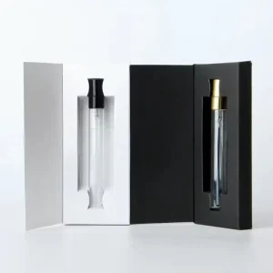 3ml 5ml 10ml Portable Refill Perfume Spray Bottle Mini Spray Glass Perfume Bottle with Paper Box Package