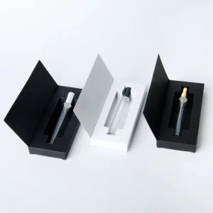 3ml 5ml 10ml Sealed Leak proof Perfume Bottle with Packaging Box Perfume Dispensing Bottle Electroplated Aluminum Spray Bottle