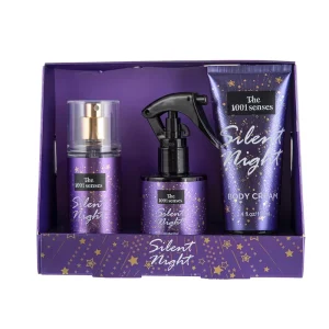 3pcs Christmas Gift Set for Women Fragrance Perfume 75ml Body Splash 100ml Hair Mist Perfume 100ml Body Lotion Moisturized Cream