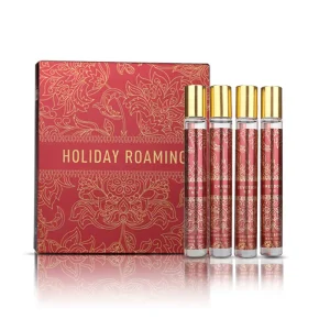 4 × 15 ml Travel Perfume Mini Perfume Rose Spray Body Mist Floral Fragrance Long-Lasting Women’s Perfume Gift Set