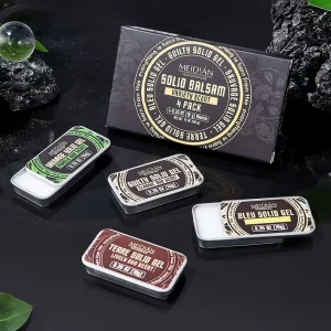 4pcs Solid Pocket Perfumes Mini Travel Outdoor Perfume Long Lasting Fragrance Solid Perfume Balm