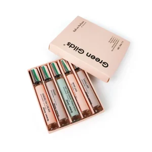 5*30ml Long Lasting Floral Scents Luxury Roller On Perfume Gift Sets For Women