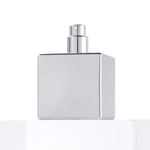Women’s Luxury 50 ml Round Spray Glass Perfume Bottle