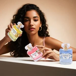 Private Label Custom Women’s Floral Perfume with Osmanthus, Rose and Lavender Fragrance, Long-Lasting Oriental Floral Scent, 50 ml