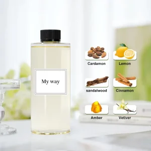 500ml OEM Logo Luxury Hotel Fragrance Oil My Way Essential Oil Hotel Collection Scent for Home Waterless Aroma Diffuser