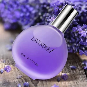 Women’s 50ml Lavender Perfume Spray, 5 Small-Size Floral Natural Perfumes for Women and Girls