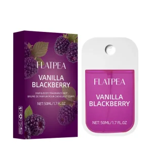 50ML Custom Logo Unisex Perfume Popular Blackberry Fruity Fragrance Body Spray Mist Perfumes Manufacturer OEM ODM