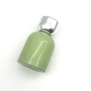50ML High Grade Green Solid Perfume Bottle Cylinder Glass Bottle with Pump Sayer Seal Manufacturers’ Product