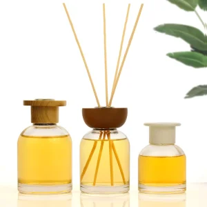 50ml 100ml 150ml 200ml Transparent Big Aromatherapy Glass Bottle Without Leakage