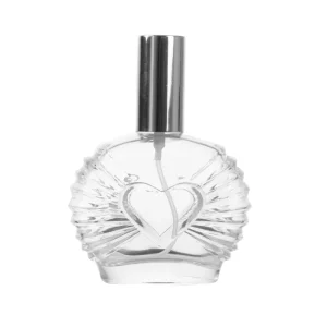 50ml 100ml Round Clear Glass Perfume Spray Bottle Atomizer Refillable Mist Sprayer for Mascara and Perfume