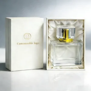 50ml 100ml Thick Glass 10ml Travel Perfume Bottle Square Glass Mini Spray Bottle Unique Glass Perfume Bottle with Box Packaging