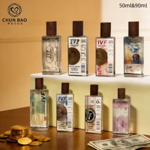50ml 90ml Portable Perfume Eau De Parfum Body Spray for Women and Men