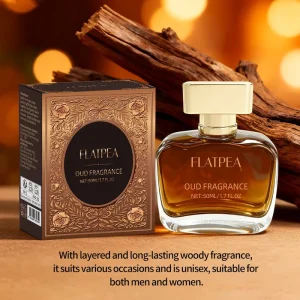 50ml Arabic Sandalwood Perfume Spray Men Alcohol Free Long Lasting Woody Fragrance Middle Eastern Cologne