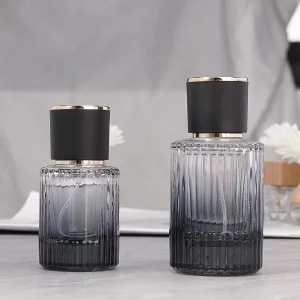 50ml Clear Glass Perfume Bottle with Pump Sprayer