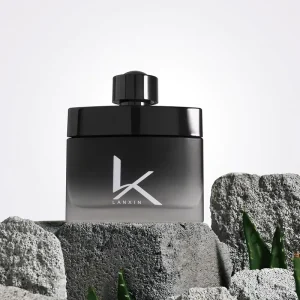50ml Men’s Unique Empty Glass Perfume Bottle Custom Black Box Screen Printing Custom 50ml Men’s Perfume