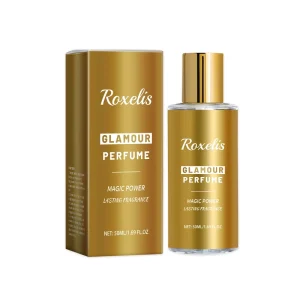 50ml Unisex Glamour Woody Spray Perfume Long Lasting Fragrance Luxury Gold Bottle Overseas Warehouse 3-5 Days Fast Delivery Gift