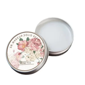 55g Plum Blossom Balm Solid Perfume Cream Fresh Flower Fragrance Rose Lotus Lavender