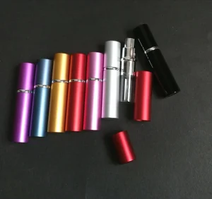 5ML Travel Portable Spray Perfume Bottle Mix Color for Essential Oil Perfume Bottle Modern