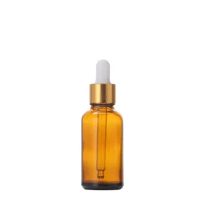 5ml-100ml Brown Essential Oil Bottle with Glass Pipette Glass Dropper Bottles for Cosmetics Aromatherapy Cosmetic Serum Oil