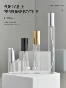 5ml 10ml 12ml 15ml 20ml Empty Refillable Travel Size Glass Spray Bottle for Perfume Sample and Tester Perfume Glass Bottle