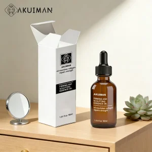 5ml 10ml 15ml 20ml 30ml 50ml 100ml Matte Black Frosted Essential Oil Serum Glass Dropper Bottle for Oil