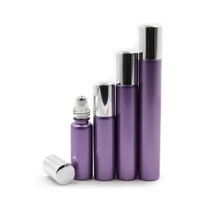 5ml 10ml 20ml 30ml Perfume Essential Oil Roll on Glass Bottle With Roller Ball Skin Care Cosmetic Packaging