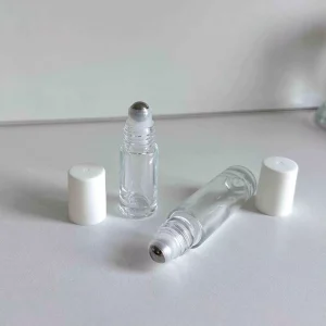 5ml 10ml Roller Bottle Perfume Oil Luxury Perfume Oil Glass Bottle Portable Stylish Perfume Bottles Empty Roll on Perfume Bottle