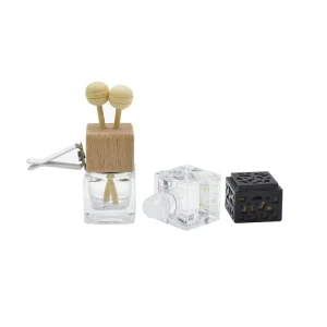 5ml 8ml Refillable Glass Perfume Vial Portable Car Air Freshener Aroma Glass Bottles
