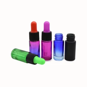 5ml Dropper Glass Bottle for Essential Oil Perfume Lotion Skin Care Essence Cosmetic Packaging Dropper Bottle