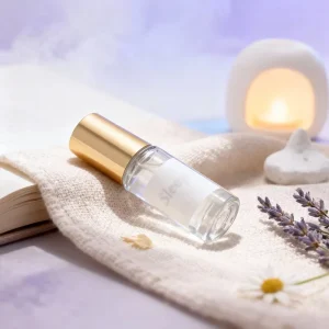 5ml Glass Roll on Bottle with Golden Aluminum Cap for Perfume Essential Oil