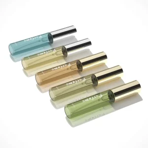 5ml Luxury Design Colored Mini Refillable Perfume Packaging Travel Sized Atomizer Spray Bottle for Perfume