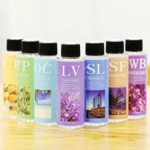 60ml Factory Water Soluble Fragrance Essential Oil Refill for Aroma Diffuser Humidifier Oil burner OEM