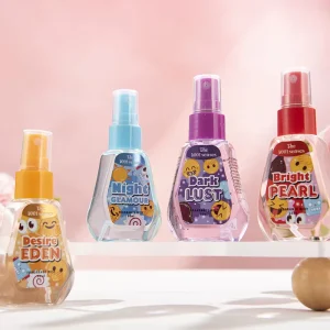 60ml Travel Size Body Splash Mini Perfume for Women Eau De Parfum Body Splash Daily Use