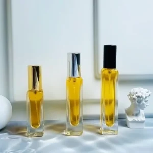 8ml 10ml Mini Transparent Pocket Empty Refillable Spray Glass Perfume Bottle