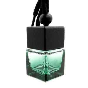 8ml Square Car Perfume Aromatherapy Essential Oil Diffuser Vent Flavoring Car Styling Air Freshener Decoration Perfume Bottles