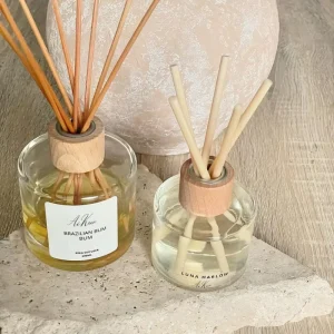 AIKUN 3 Days Sample Fast Scent Development Custom Fragrance Fresh Air Fragrance Reed Diffuser Gift Set Private Label