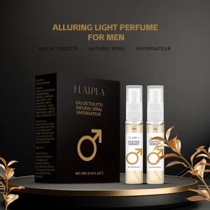 Alcohol Free Men’s Pheromone Cologne Perfume Spray Long Lasting Fresh Fragrance for Dating Daily