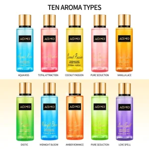 Alcohol Free Parfum Liquid Spray 250ML Victoria Potpourri Scent