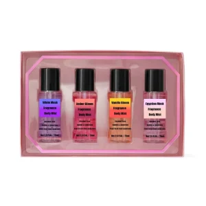 Alcohol Free Subtle Lingering Luxury Perfume Gift Set Herbal Fragrance Body Mist Body Spray Popular Oil Perfume for Women Men