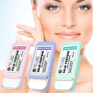 All Natural Ingredients Customize Formula Scent Solid Mini Perfumes for Women