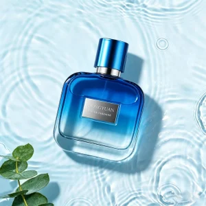 Alligator Striped Unisex Packaging Bottle 30/100ml Fine Mist Spray Matte Finish Crimp Empty Bottle