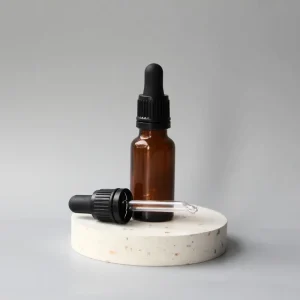 Amber Clear Mini Small Glass Dropper Bottle Bulk Amber Glass Dropper Bottles Tamper Evident Pipette 20ml 30ml 15ml